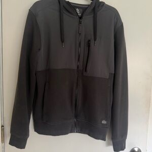 Alpine Design Charcoal Full-Zip Hoodie Men’s Size M